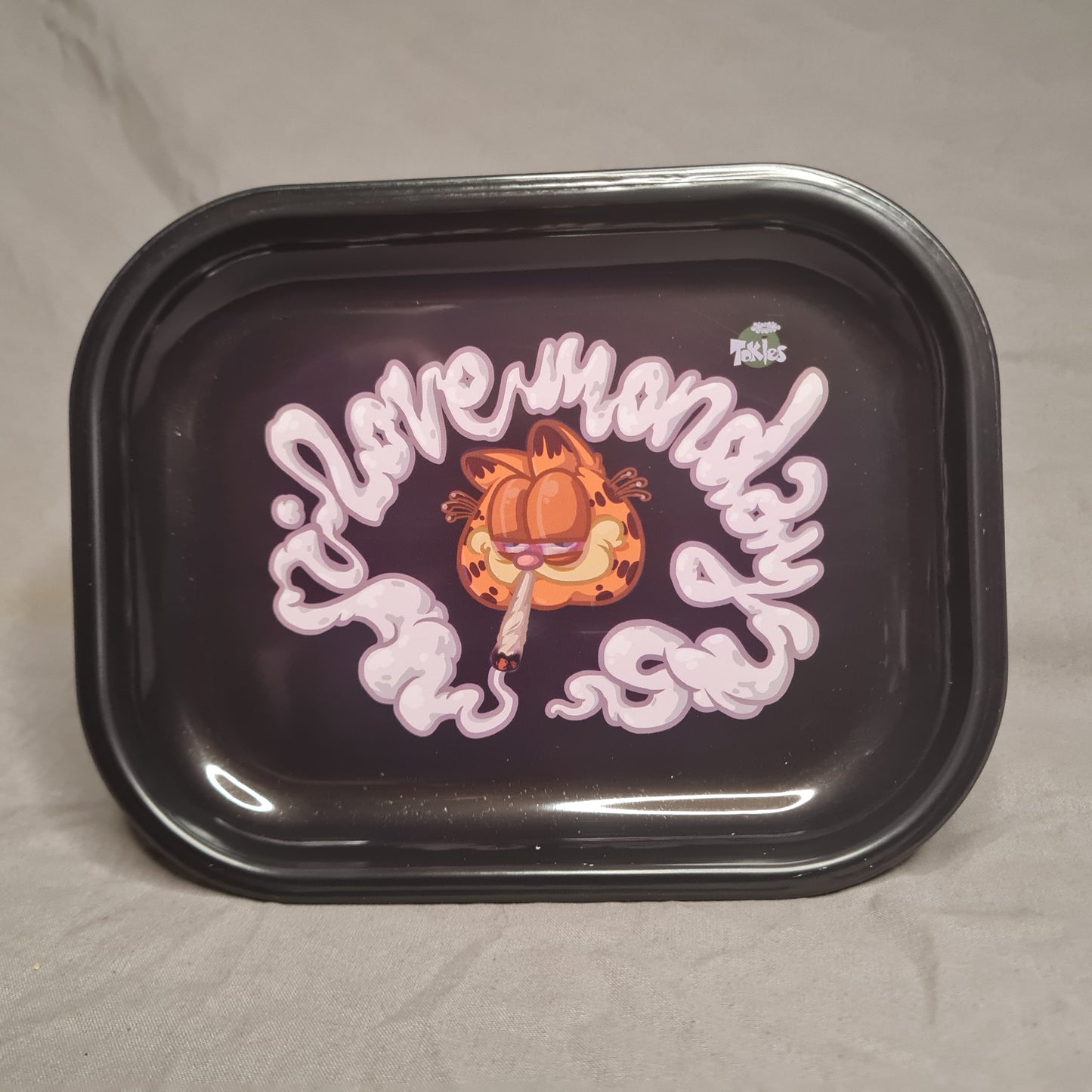 Garfield Rolling Tray - I Love Mondays