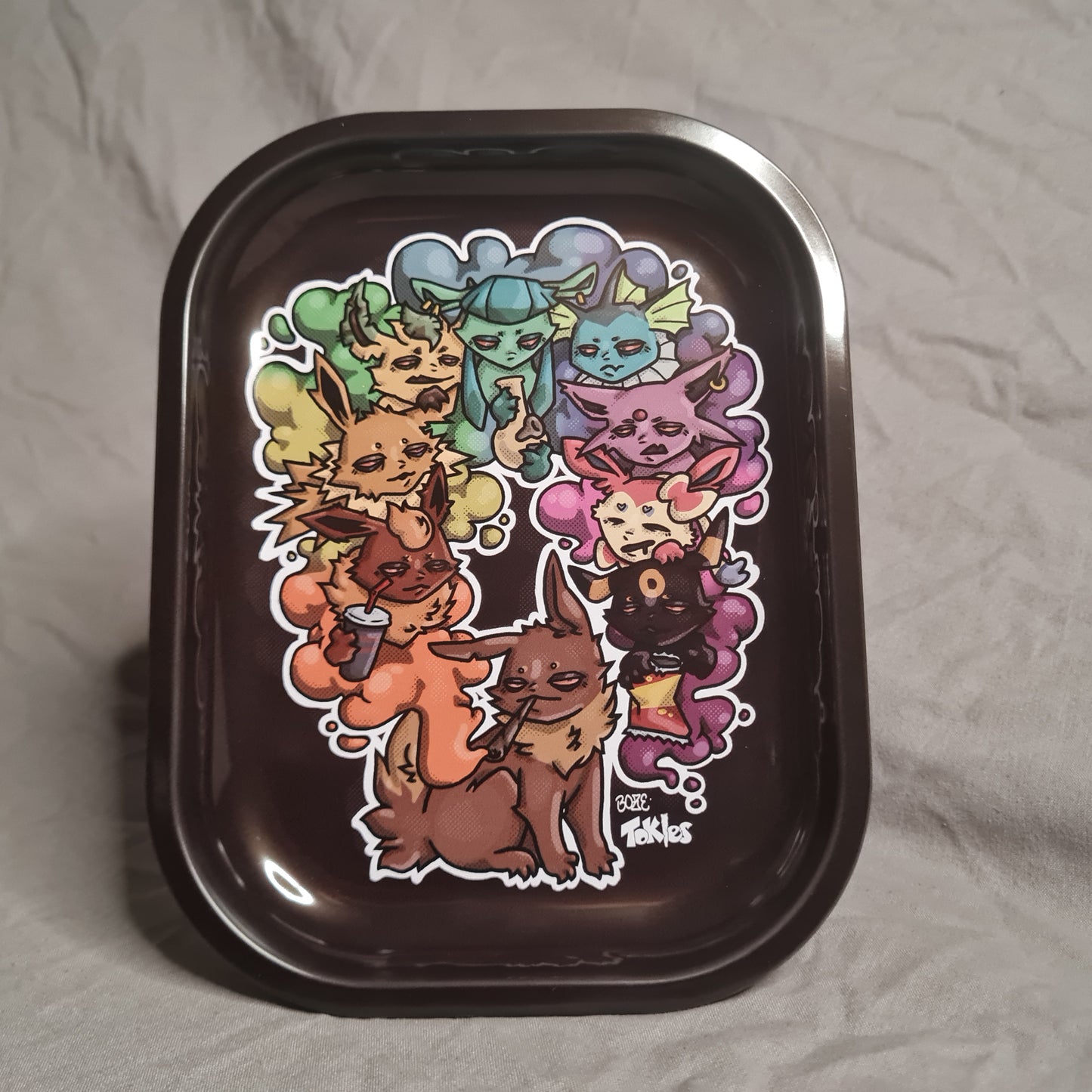 Eevee Evolutions Rolling Tray - Stoner Pokémon Themed