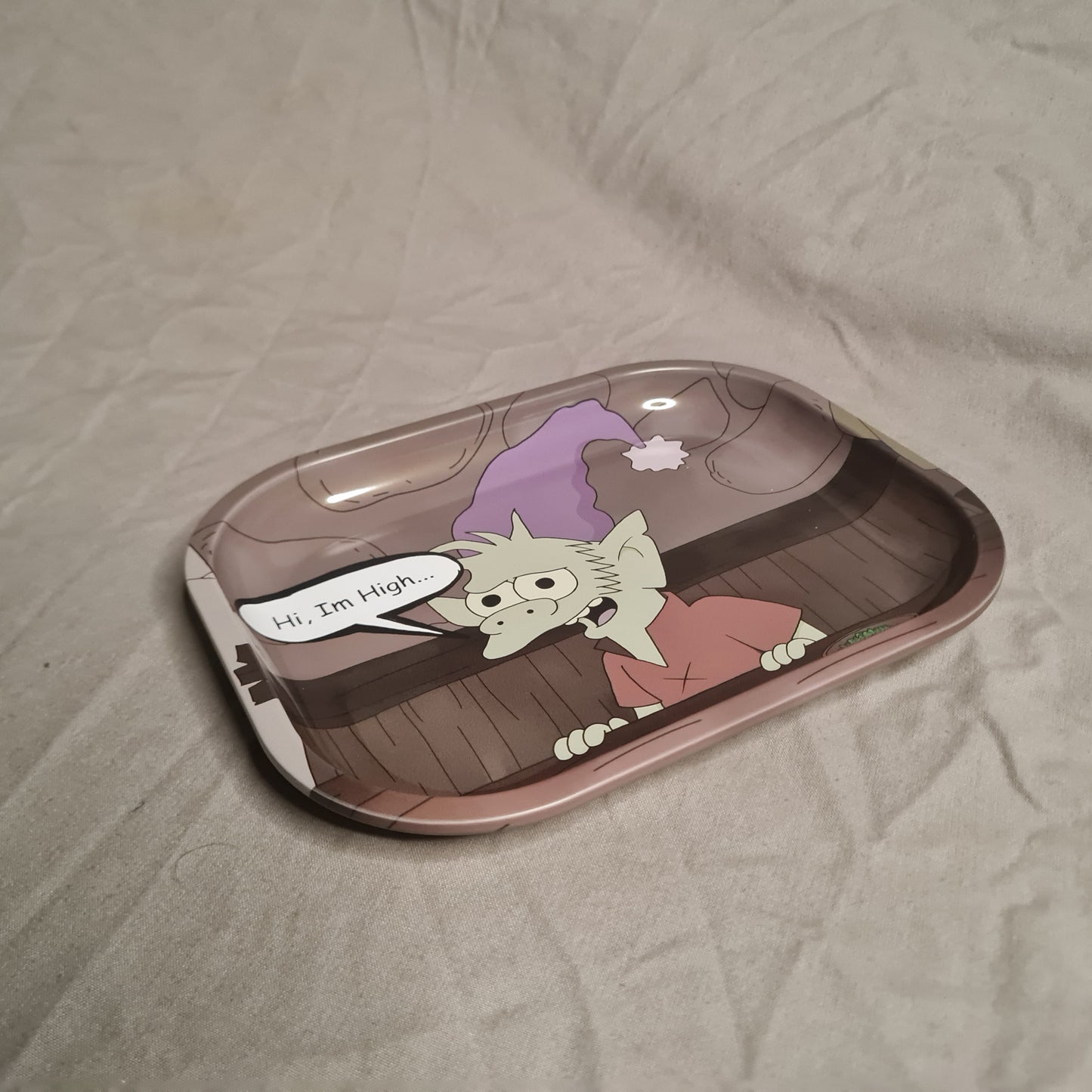 Elfo 'Hi Im High' Rolling Tray - Disenchantment