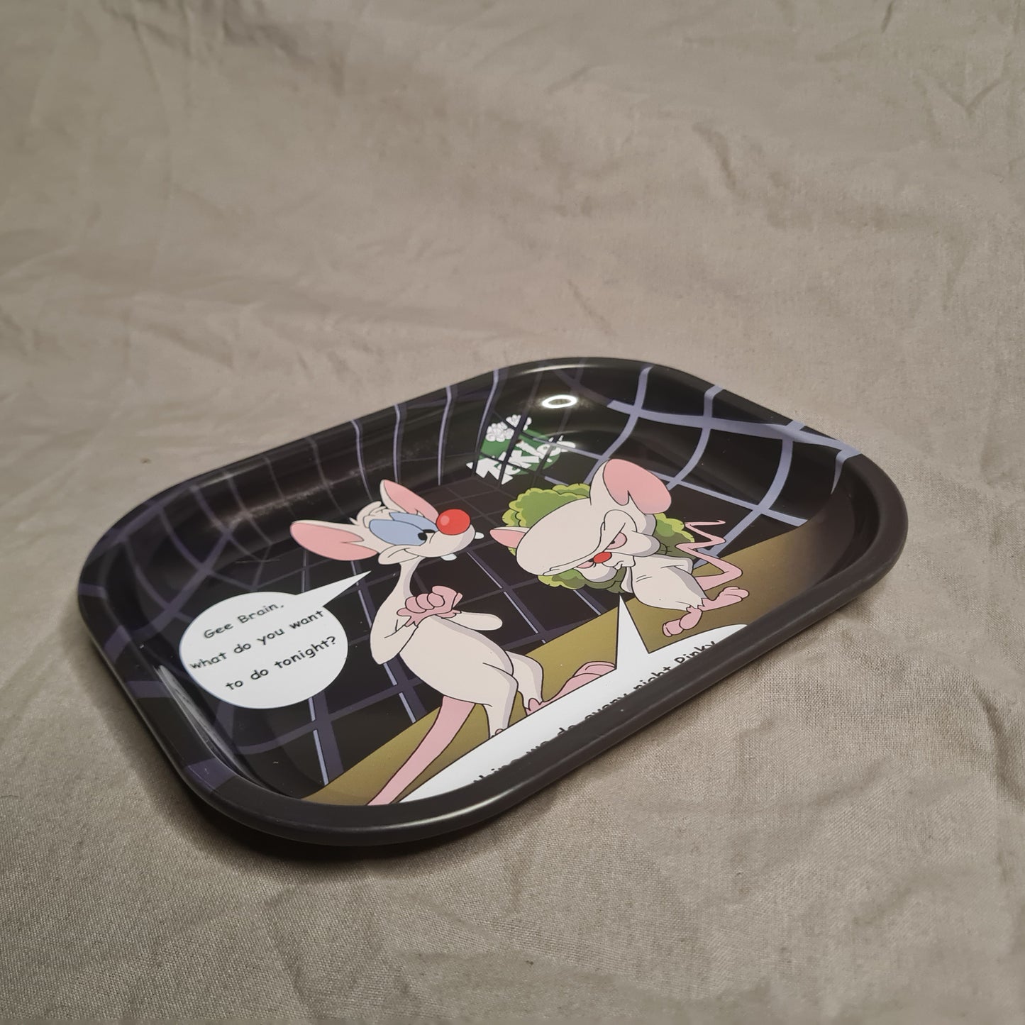 Pinky And The Brain Rolling Tray