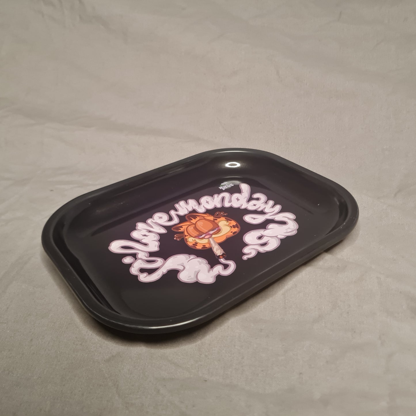 Garfield Rolling Tray - I Love Mondays