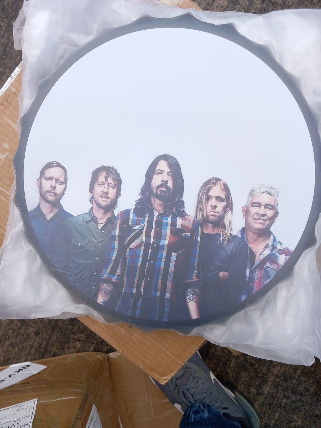 Foo Fighters Wall Art | Unique Wall Art | Retro Sign Man