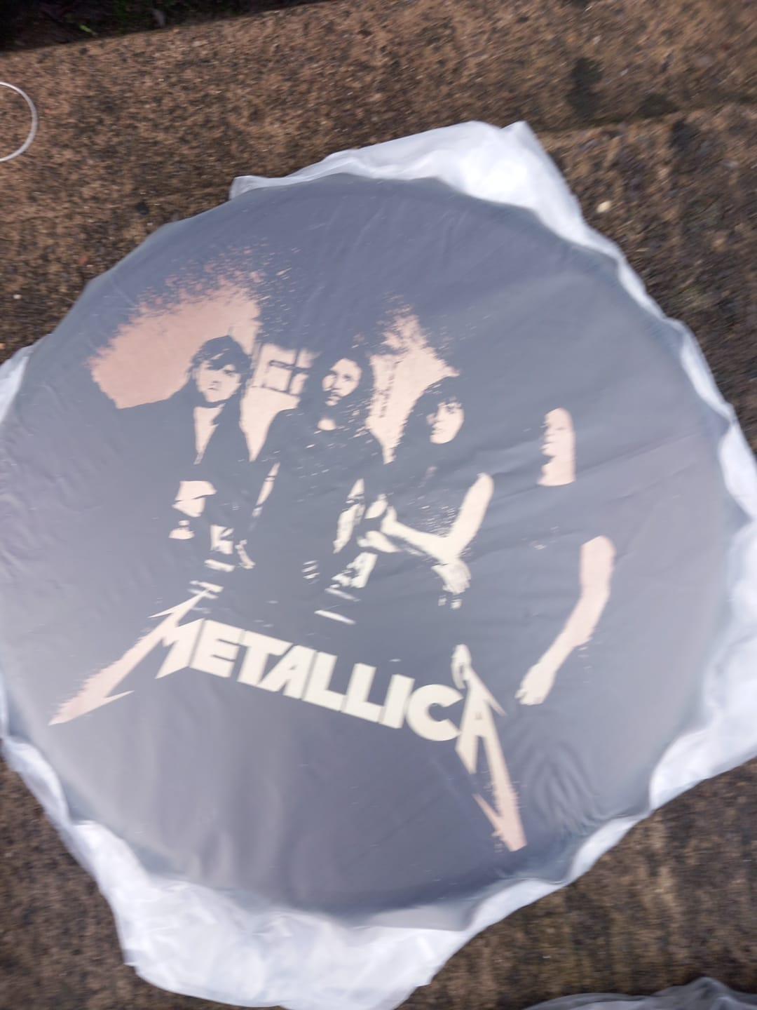 Metallica Bottle Cap Wall Art | Retro Sign Man