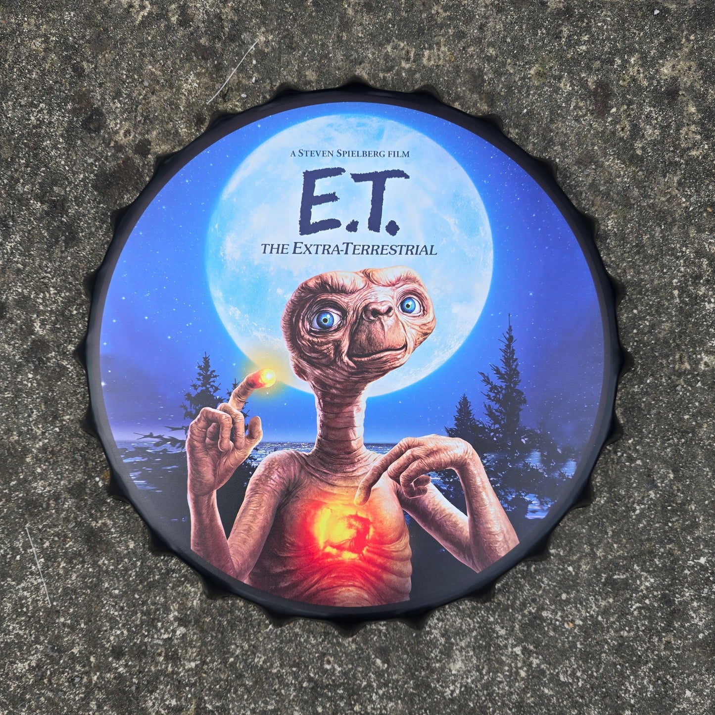 ET Bottle Top Sign - Retro Sign Man