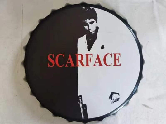 Scarface Bottle Top Signs