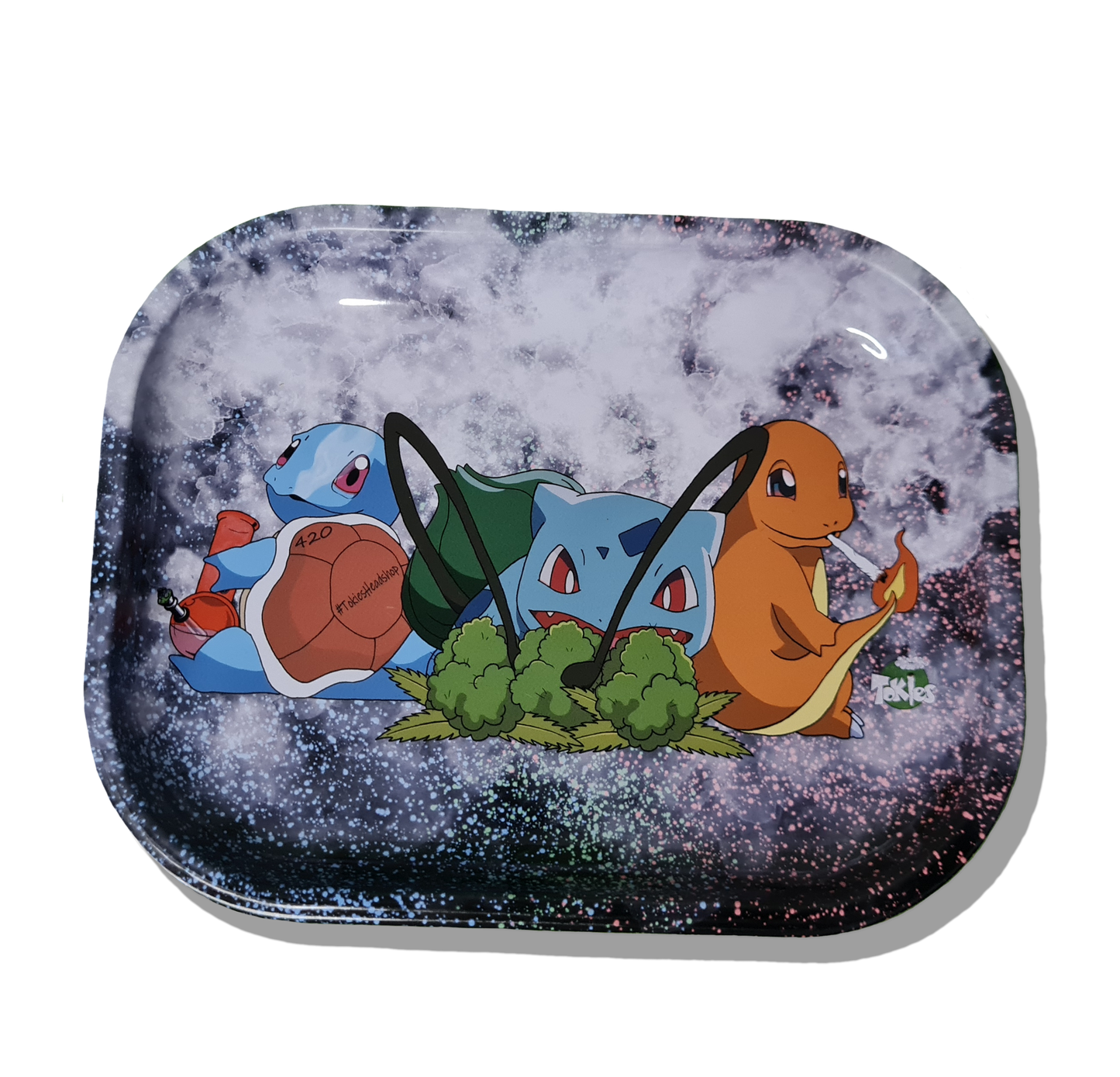 Pokemon Rolling Tray - Charmander, Squirtle & Bulbasaur - Starter Pokémon