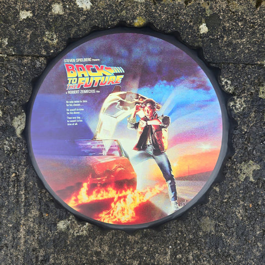 Back To The Future - Retro Sign Man